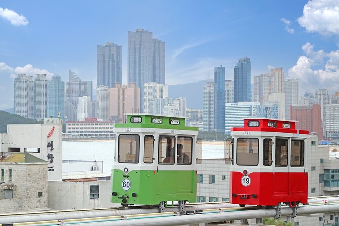 Busan Coastal Charm & Culture: Gamcheon Village & opt Sky Capsule - Haeundae Blue Line Park and the Sky Capsule
