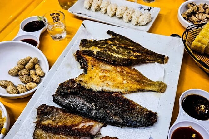 Busan: Food Crawl with Fish Market, Soju Tents & Local Snacks - What the $152.90 price includes