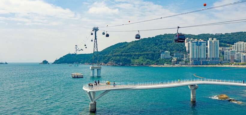 Busan: Full-Day City Tour with Taejongdae, Gamcheon & More - Songdo Skywalk and the Optional Cable Car