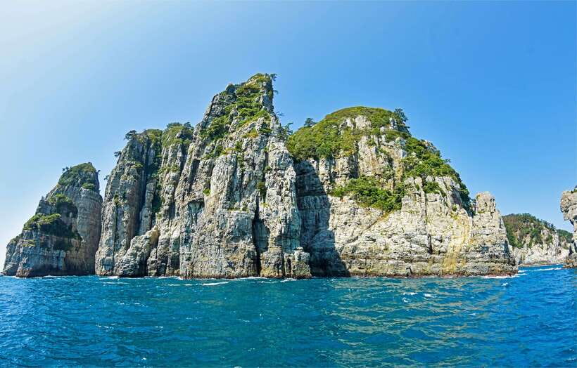 Busan: Hidden Gem Geoje & Oedo Botania Island & Cable car - Dojangpo Ferry and Haegeumgang Lion Rock