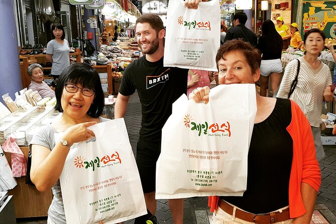 Busan history and market food tour with local chef - Starting at Jagalchi Seafood Market