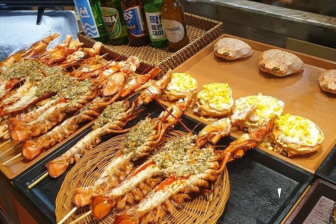 Busan Private Night Tour - City Lights & Food - The Busan Harbor Bridge and the road across town