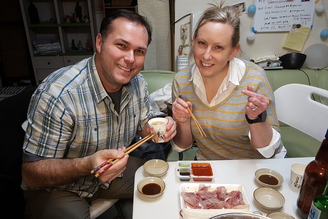Busan Seafood Tour : Jagalchi market Seafood Tour & Dinner - From market ingredients to a host-prepared meal