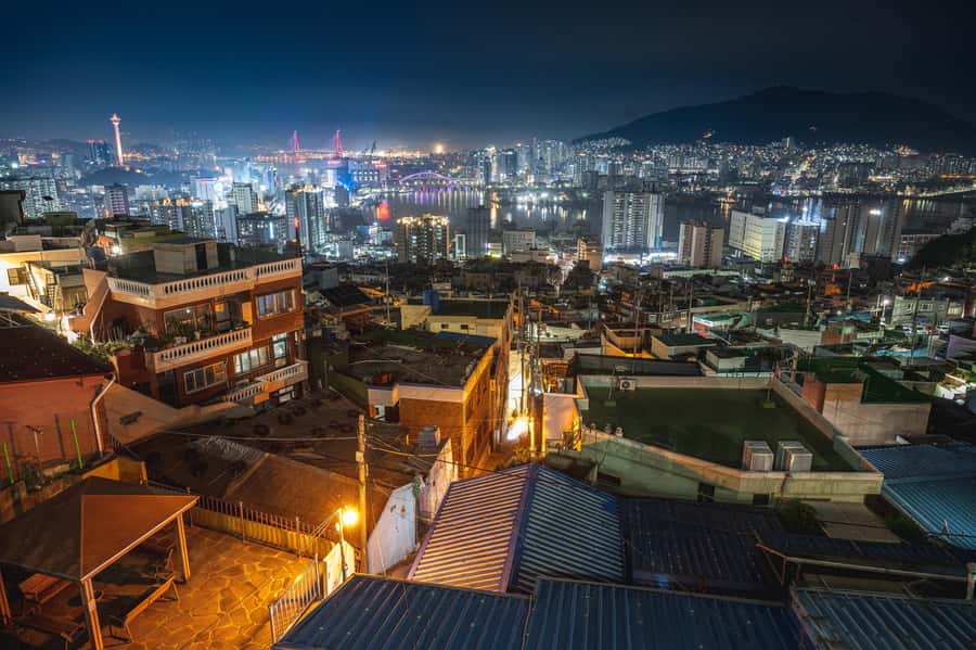 Busan: Sky Capsule+ Huinnyeoul+ Gamcheon+ Songdo+ Night View - From Cheongsapo to the Haeundae coast