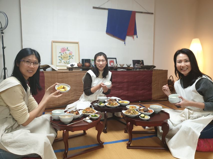 Busan: Small-Group Traditional Korean Food Cooking Class - The bapsang meal is the payoff