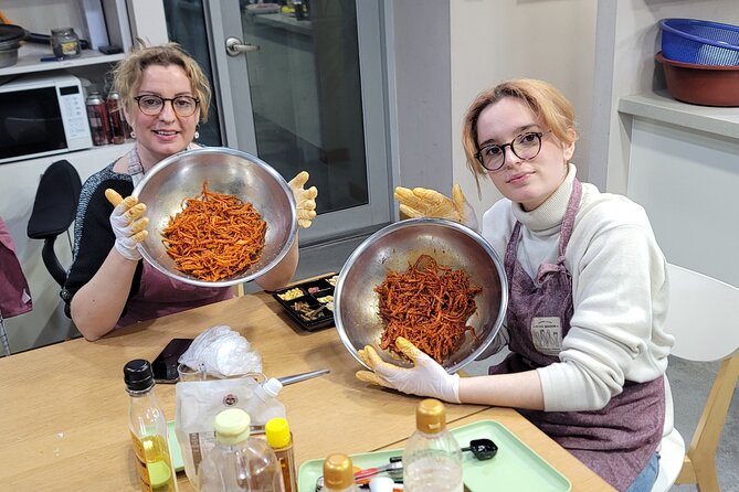 Busan Tailored Korean cooking class (Vegan OK)with market tour - What the $95 price buys you