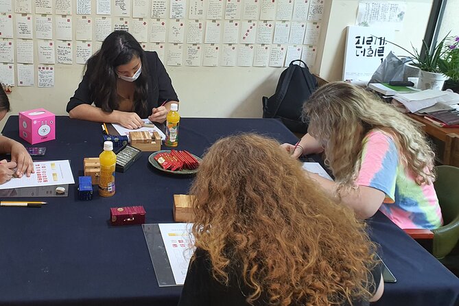 Carve Your Personal Korean Stone Seal with Jeongju in Insadong - Price, timing, and overall value