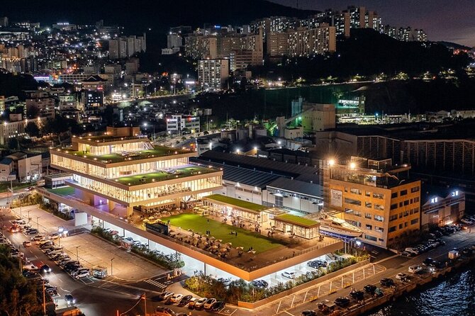 Colors of Busan: Sky Capsule, Jagalchi Market & Night Views - Gamcheon Culture Village on the Hillside