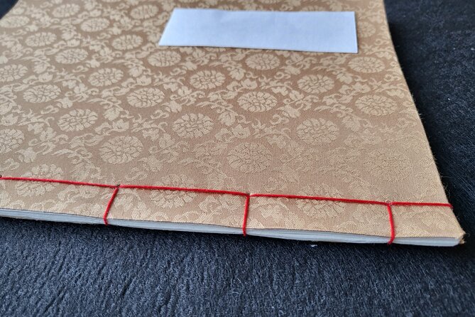 Create a Handmade Traditional Korean Notebook in Insadong - Turning your name into Korean calligraphy