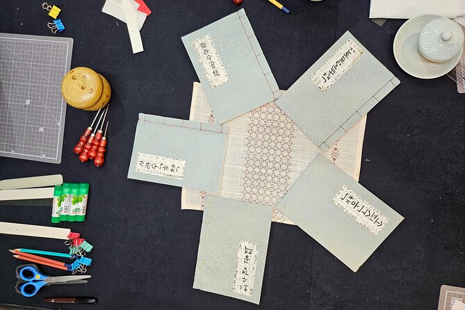 Create a Handmade Traditional Korean Notebook in Insadong - A useful notebook for the rest of your trip