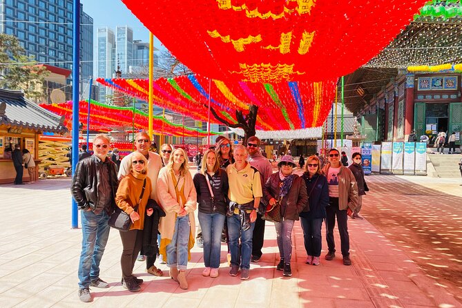 Customizable Seoul Private Tour Palaces Food and Markets - Gwangjang Market and the best food finish