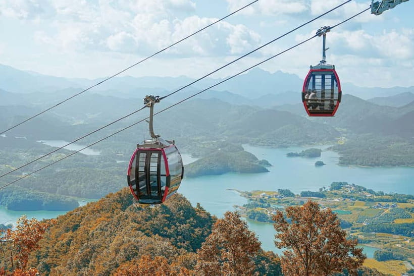 Danyang Tour:Guinsa Temple & Bobaljae & Cheongpung Cable Car - The Bobaljae Road drive and observatory