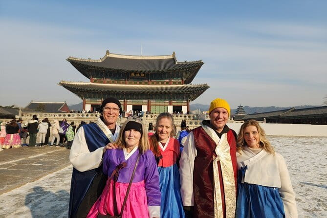 Day Tour of Suwon Hwaseong Fortress Starfield Waujeongsa Temple - Kimbap making and hanbok at the final activity