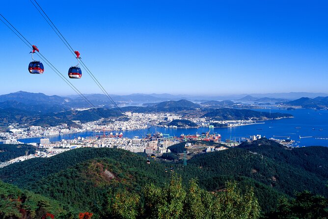 Day trip to beautiful Korean marine national park, Hallyeohaesang - A private day on the road from Busan