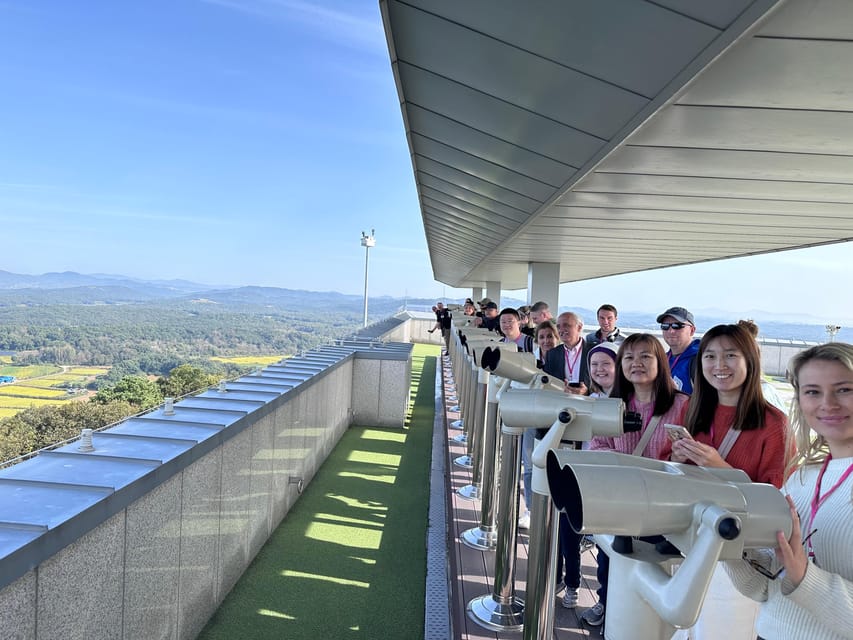 DMZ; NK Defector, 3rd Tunnel, Suspension Bridge,Hotel pickup - Dora Observatory gives you the clearest view north