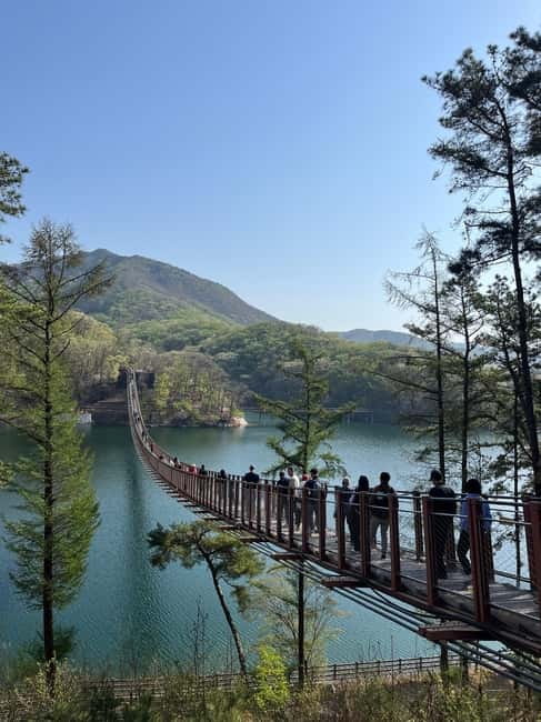 DMZ; NK Defector, 3rd Tunnel, Suspension Bridge,Hotel pickup - Unification Village is a brief passing glimpse