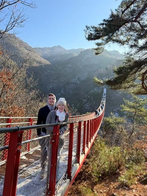 DMZ; NK Defector, 3rd Tunnel, Suspension Bridge,Hotel pickup - Monday follows a different Aegibong route