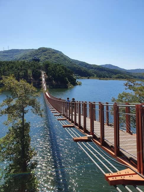 DMZ; NK Defector, 3rd Tunnel, Suspension Bridge,Hotel pickup - Imjingak, Mangbaedan, and the Freedom Bridge