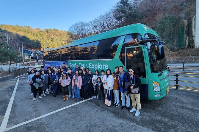 DMZ Tour Seoul to North Korea's 3rd Tunnel & Majang Lake Crossing - Walking into the Third Tunnel