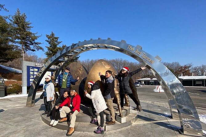 DMZ Tour Seoul to North Korea's 3rd Tunnel & Majang Lake Crossing - Tongilchon, soybeans, and lunch planning
