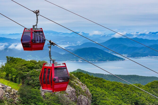 Enchanting Oedo Island Day Tour from Busan with Windy Hill - Oedo Island: terraces, stairs, and South Sea views