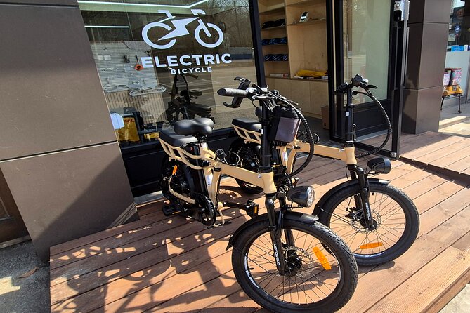 ENKO Electric Bike Ride on The Han River Bike Path in Seoul - Snacks, drinks, and Han River ramen