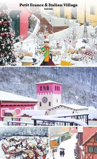 Eobi Ice Valley & Nami & Railbike & Petite & Morning Calm - Eobi Ice Valley and its frozen waterfall