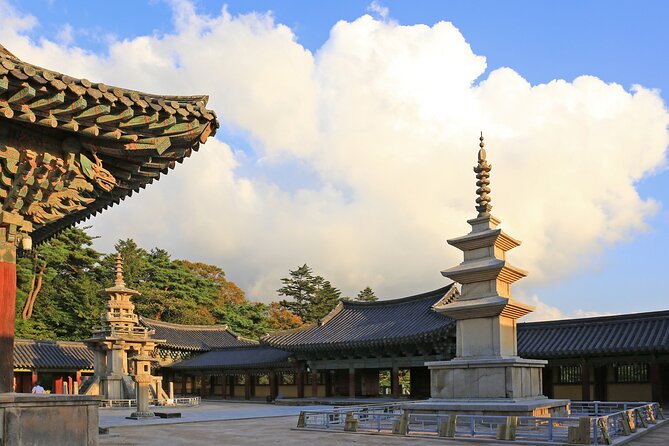 Gyeongju Historic Areas Day Tour with Sky Capsule from Busan - Donggung and Wolji at dusk
