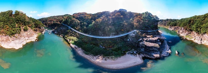 Hantan Canyon & Goseokjeong Flower Garden & Pink Muhly Park - What the $55 price really covers