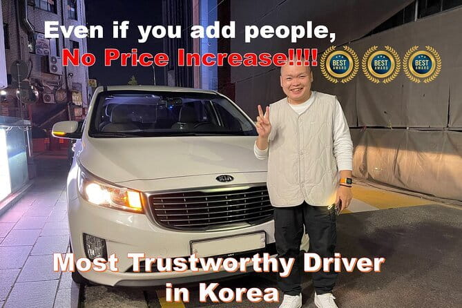Incheon Airport Pickup Service to Seoul-Same price up to 7people - From Incheon arrivals to your Seoul hotel