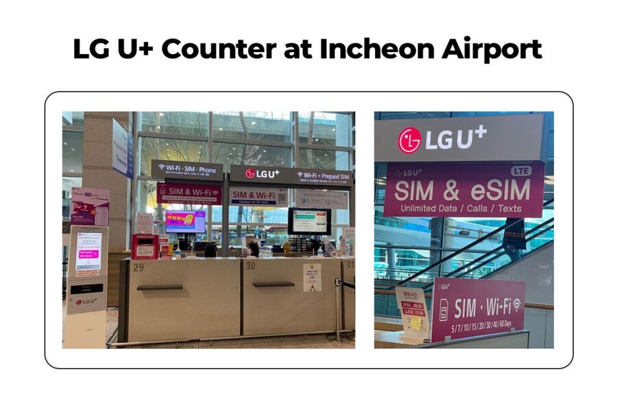 Incheon Airport: Traveler SIM & T-money Transportation Card - What the 4G service is good for