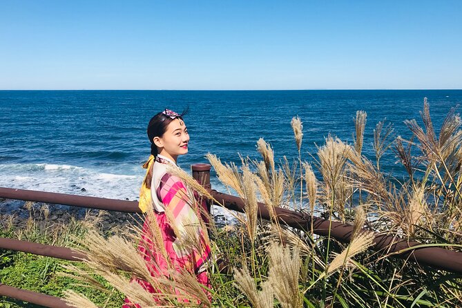 [Jeju] Hanbok Private guide tour & photo session in beautiful Yongduam rock, - Yongduam Rock, Jeju’s dragon-shaped landmark