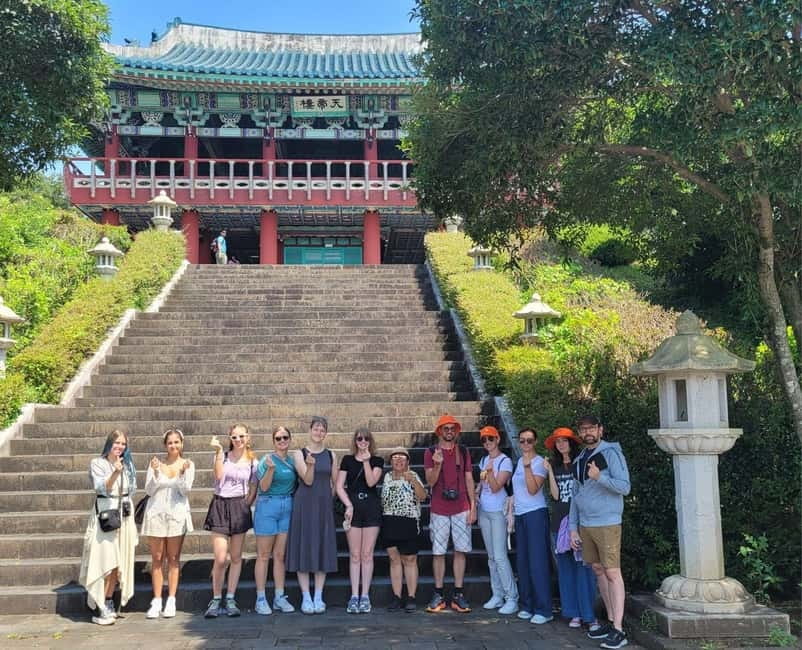 Jeju: Western and Southern Sightseeing Day Tour - Sanbangsan Bomunsa Temple and the sea