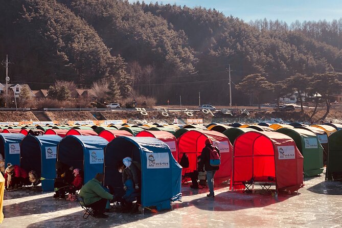 Korea Winter Ice Fishing Festival (Pyeongchang Trout Festival) - The cold is the real condition of sale