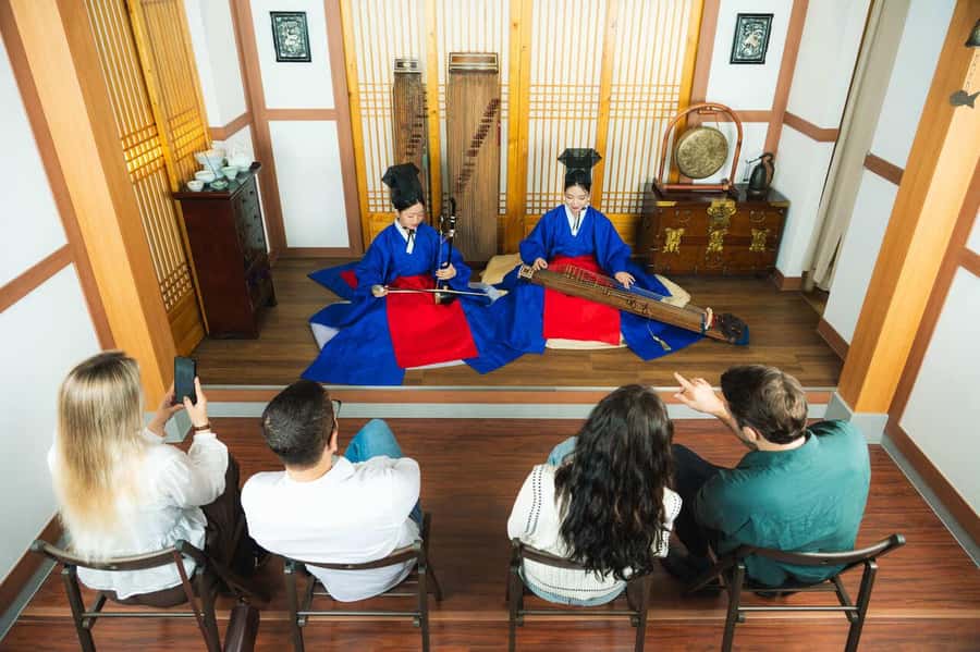Korean Traditional Music Performance Ticket - Meeting the musicians after the performance