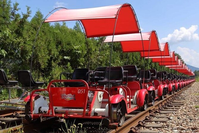 Nami Island & Garden of Morning Calm & Gangchon Railbike Tour - How the schedule can change