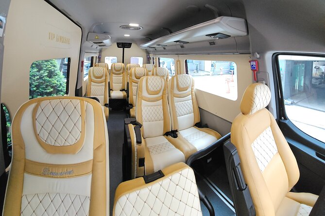 Private Airport Transfer From Incheon Airport To Seoul(up to 12) - The van, seating, and luggage limits