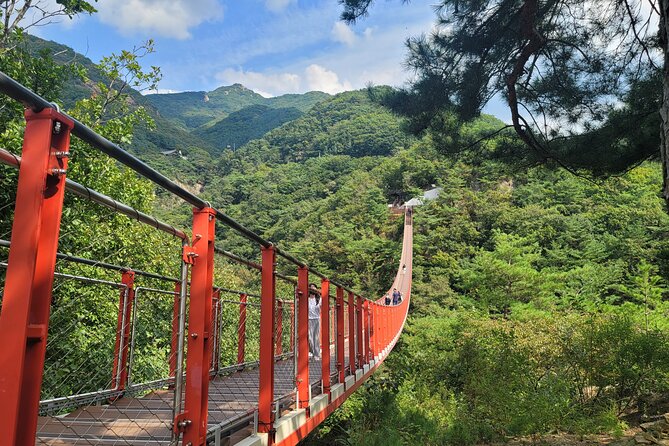 Private DMZ Tour and Suspension Bridge + Korean BBQ - Gamaksan Chulleong Bridge adds a welcome change of pace