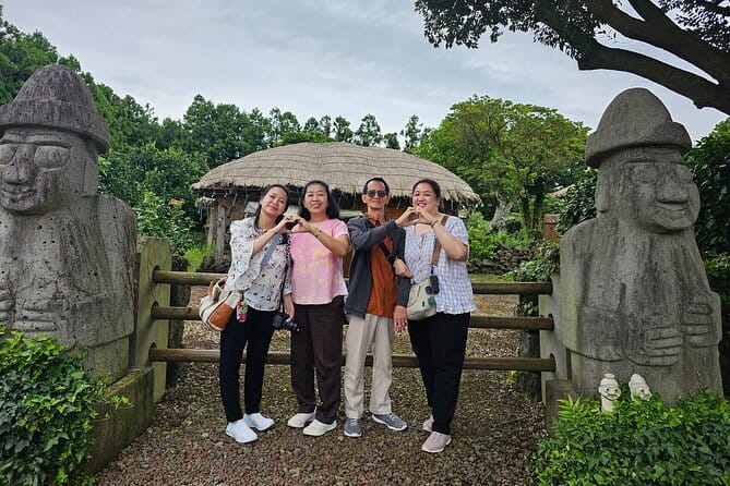 Private Jeju Customized Tour with Local Guide Mr.LEE Hong-min - South Jeju: waterfalls, cliffs, and coastal rock