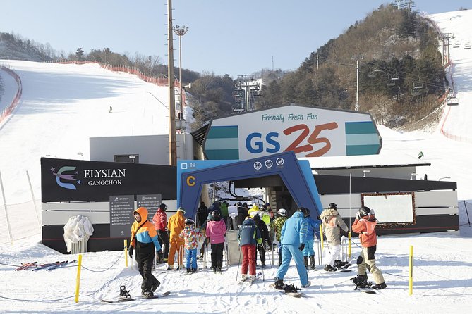 Private Ski Tour(Lesson) near Seoul at Elysian Gangchon Resort - What the 10 slopes offer after instruction