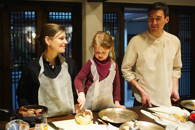 Royal Seoul Cooking Class in a 100-Year-Old Hanok - Cooking Korean food inside a century-old home