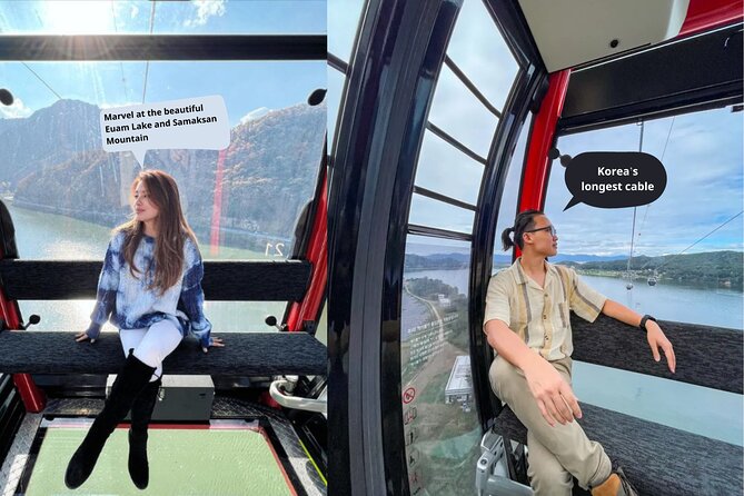 Samaksan Cable Car and Nami Island Day Escape with Railbike - What the $112 price really covers