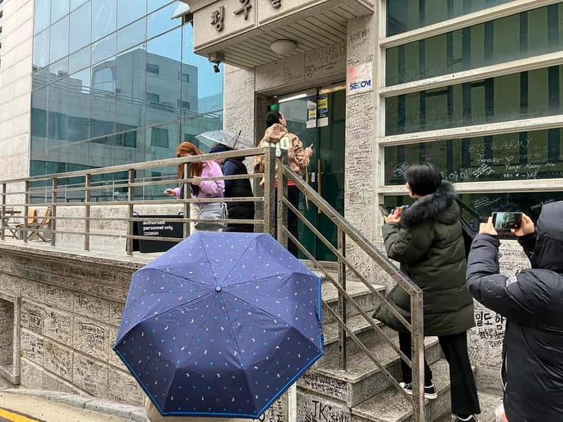 Seoul: ARMY Must Visit BTS Tour - Yoojung Sikdang and the trainee-years connection