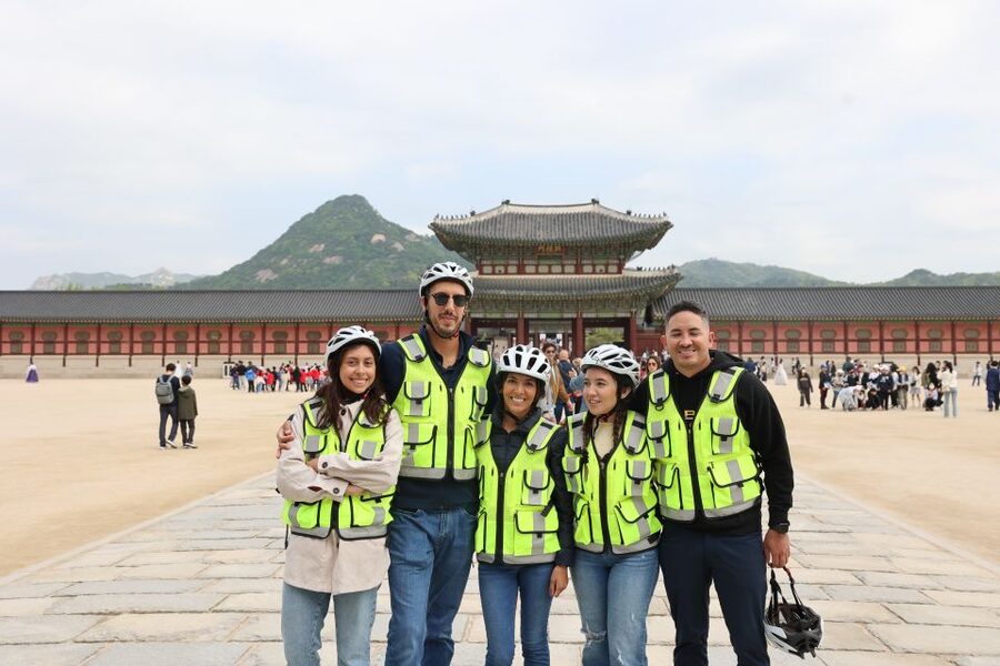 Seoul: City Highlights eBike Tour - Tongin Traditional Market turns sightseeing into lunch
