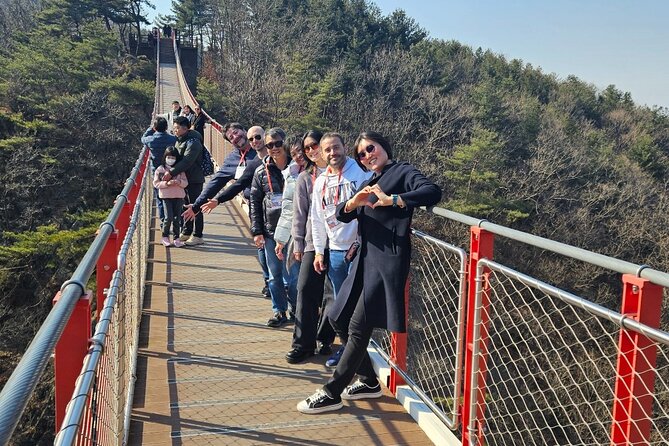 Seoul DMZ Tour with 3rd Tunnel and Red Suspension Bridge - Walking into the Third Tunnel