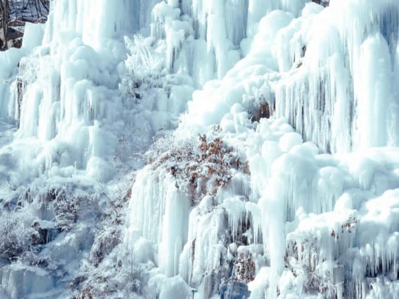 Seoul: Eobi Valley(Winter), Strawberry, Nami Island and Bike - Pedaling the Gangchon Railbike