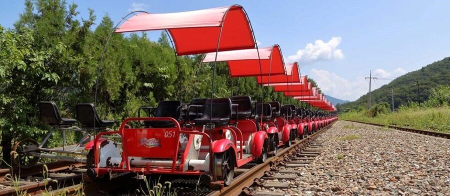 Seoul: Gangwon-do Day Trip with Alpaca World & Nami Island - Pick the Bukhan River rail bike for movement and views
