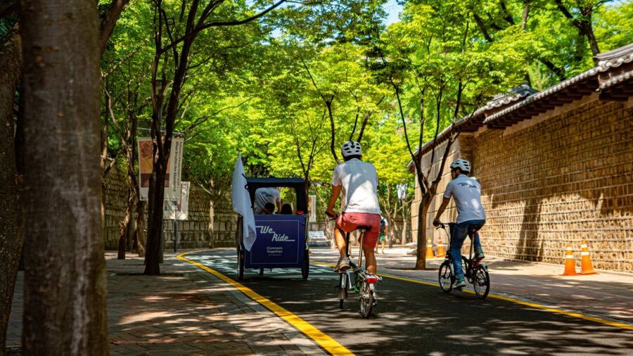 Seoul: Guided Small Group V.I.P Morning Pedicab Tour - Cheonggyecheon gives you a calm opening