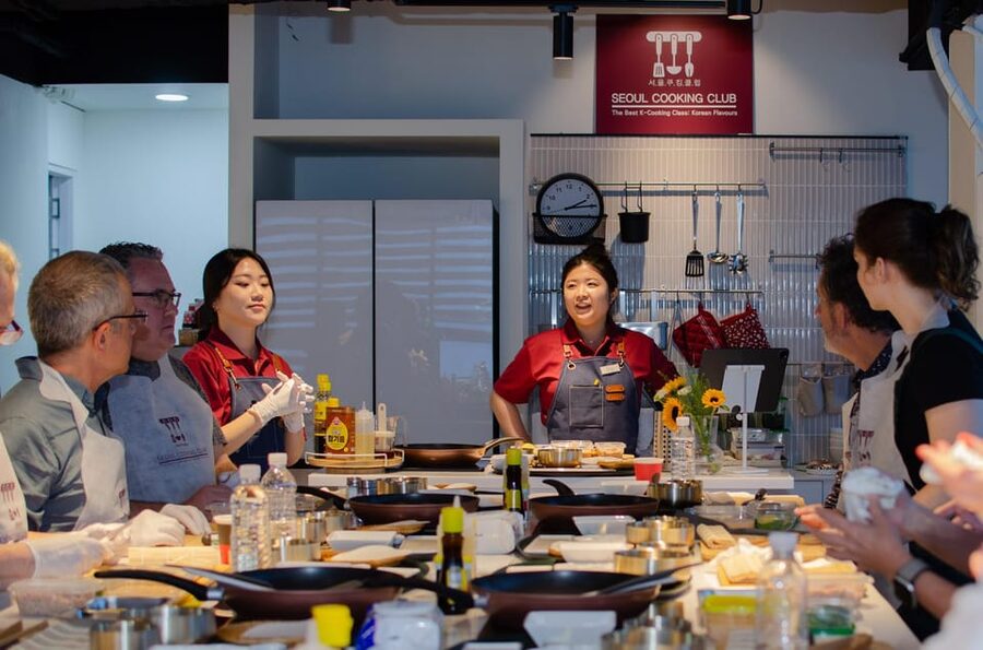 Seoul: Korean Cooking at Seoul Cooking Club! - Dessert and drinks keep the class from feeling too serious
