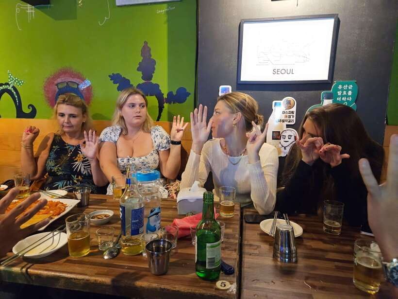 Seoul: Korean Drinking Games Night (non-drinkers welcome) - Why Korean drinking games work so well in Hongdae